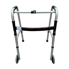 Khung Tập Đi Oromi FBL815202 Có Bánh Xe - Giúp Di Chuyển Dễ Dàng Cho Người Già, Phục Hồi Chức Năng, Chất Liệu Nhôm Bền Nhẹ