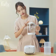 Máy Đun và Hâm Nước Pha Sữa Điện Tử Fatzbaby Quick S1 - Siêu êm, Chức Năng Trà Thơm, Dung Tích 1.2L, Bảo Vệ Quá Nhiệt