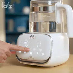 Máy Đun và Hâm Nước Pha Sữa Điện Tử Fatzbaby Quick S1 - Siêu êm, Chức Năng Trà Thơm, Dung Tích 1.2L, Bảo Vệ Quá Nhiệt