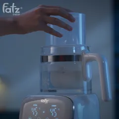 Máy Đun Nước Pha Sữa Điện Tử Fatzbaby Quick S1 Plus - Bảng Điều Khiển Cảm Ứng, Chức Năng Giữ Nhiệt 48 Giờ, Dung Tích 1.2L