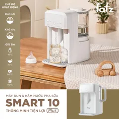 Máy Đun và Hâm Nước Pha Sữa Thông Minh Fatzbaby Smart 10 Plus FB3852BT - Giữ Ấm Nước 24 Giờ, Đun Nước Hiệu Quả, Dành Cho Mẹ và Bé