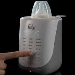 Máy Hâm Sữa Siêu Tốc Fatzbaby Mono 17 FB3007KB - Hâm Nóng Sữa Chỉ Trong 4 Phút, Chống Quá Nhiệt, Vệ Sinh Dễ Dàng