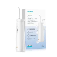 Máy Tăm Nước Usmile CY0 - 4 Chế Độ Làm Sạch, Công Nghệ Sóng Siêu Âm, Bảo Vệ Nướu, Tiện Dụng Mang Theo, Pin 90 Ngày