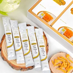 Nước Đông Trùng Hạ Thảo Banikha Thiên Phúc - Hỗ Trợ Sức Khỏe, Tăng Cường Miễn Dịch, Giảm Stress, 30 Gói 15ml