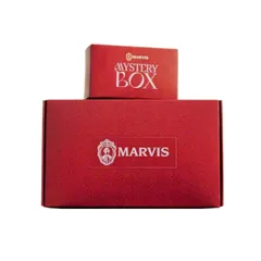 Set 2 Tuýp Kem Đánh Răng Marvis - Hương Trà Xanh & Mint, Kèm Hộp Quà Lucky Box, Làm Sạch Hiệu Quả, Hơi Thở Thơm Mát