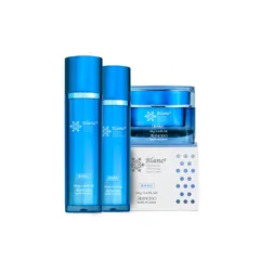 Set 3 sản phẩm dưỡng trắng da mờ nám Aishodo Blanc2 - Lotion, tinh chất và kem dưỡng cho làn da sáng mịn, khỏe mạnh