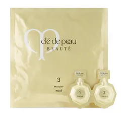 Set mặt nạ dưỡng da Cle De Peau Beaute Illuminating Concentrate - Bộ 3 Lotion, Essence và Mặt nạ cấp ẩm, phục hồi da rạng rỡ