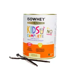 Sữa IsoWhey Kids Complete - Giúp Tăng Chiều Cao Cho Trẻ Từ 4-18 Tuổi, Bổ Sung Canxi, Protein, và Lợi Khuẩn, Hương Vị Vani Thơm Ngon