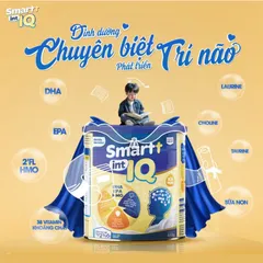 Sữa Non Smart IQ 650g - Hỗ Trợ Phát Triển Trí Não Cho Trẻ Từ 2 Tuổi, Giàu DHA, EPA, Tăng Cường Khả Năng Học Tập và Tư Duy