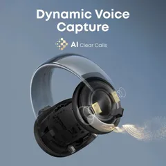 Tai Nghe Nhét Tai Chống Nước IPX4 Soundcore AeroClip A3388 - Thiết Kế Dạng Kẹp Hở, Âm Thanh Mạnh Mẽ, Thoải Mái Khi Sử Dụng