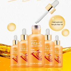 Tinh chất Newland Vita-C Total Care Ampule Dưỡng Trắng Da - Hỗ Trợ Giảm Thâm Nám, Cải Thiện Kết Cấu Da, Dưỡng Ẩm Sâu
