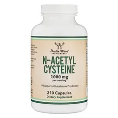 Viên Hỗ Trợ Bảo Vệ Gan NAC 1000mg Double Wood Mỹ - Giải Độc Gan & Bảo Vệ Sức Khỏe Gan Cho Người Lớn