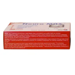 Viên uống bổ não Super Power Neuro Max - Tăng cường trí nhớ, tập trung và giảm stress - Hỗ trợ sức khỏe não bộ 30 viên