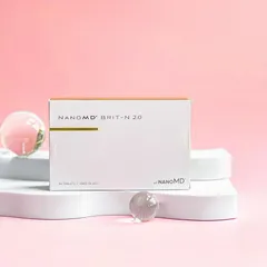 Viên Uống Hỗ Trợ Sáng Da Nano MD Brit-N 2.0TM - Giảm Sạm Nám, Chống Oxy Hóa, Làn Da Khỏe Mạnh, Hộp 30 Viên