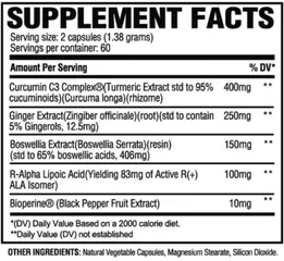Viên Uống Hỗ Trợ Tăng Cường Miễn Dịch Revive Turmeric+ 120 Viên - Bổ Sung Curcumin Từ Nghệ Mỹ, Hỗ Trợ Chống Oxy Hóa và Viêm