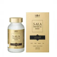Viên uống trẻ hóa da 5-ALA Premium 9000 Aishodo Nhật Bản - Hỗ trợ collagen, mờ nếp nhăn, tăng cường sức đề kháng và năng lượng
