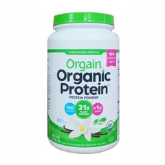 Bột Protein Hữu Cơ Orgain Organic Protein & Superfoods Vani 2.7LB - Dinh Dưỡng Hỗ Trợ Tăng Cơ và Tăng Cân, Hương Vị Ngon, Chất Lượng Cao