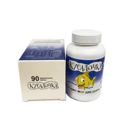 Dầu Cá Tuyết Kusalochka Vị Trái Cây - Bổ Sung Omega-3 Cho Trẻ Từ 3 Tuổi - Hỗ Trợ Phát Triển Trí Não và Thị Lực