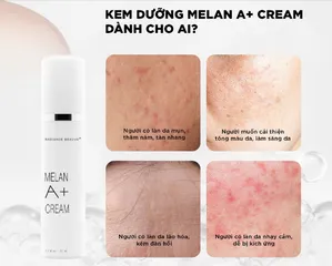 Kem Dưỡng Radiance Beauva Melan A+ - Hỗ Trợ Mờ Nám, Tàn Nhang, Sáng Da, Chống Oxy Hóa, Dưỡng Ẩm - 50ml