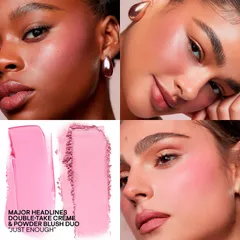 Má Hồng Patrick Ta Take Cream & Powder Duo Just Enough - Phấn & Kem Trang Điểm Tạo Hiệu Ứng Rạng Rỡ Từ Căn Bản Tới Nâng Cao
