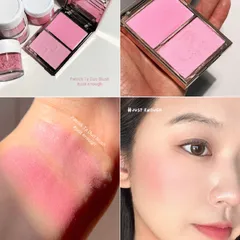 Má Hồng Patrick Ta Take Cream & Powder Duo Just Enough - Phấn & Kem Trang Điểm Tạo Hiệu Ứng Rạng Rỡ Từ Căn Bản Tới Nâng Cao