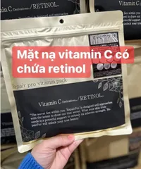 Mặt Nạ Repair Pro Aging Pack Vitamin C/Retinol - Hỗ Trợ Trẻ Hóa Da, Giảm Nếp Nhăn, Dưỡng Da Sáng Mịn, An Toàn Với Từng Loại Da