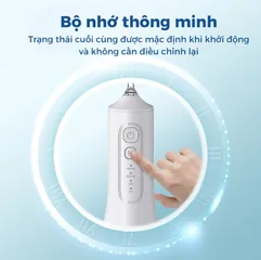 Máy Tăm Nước Cầm Tay SeaSy L6 - 5 Chế Độ, Chống Nước IPX7, Thiết Kế Tiện Lợi, Dễ Dàng Vệ Sinh, Phụ Kiện Du Lịch Thông Minh