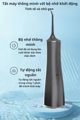 Máy Tăm Nước Cầm Tay SeaSy SS37 - Công Nghệ Sóng Âm, 4 Chế Độ, 350ml, Đầu Tăm Chuyên Dụng Cho Chăm Sóc Răng Miệng Gia Đình