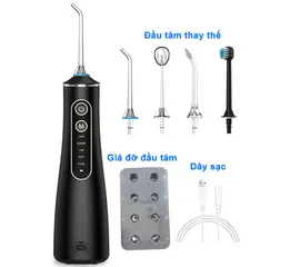 Máy Tăm Nước Cầm Tay SeaSy X62 - 5 Chế Độ Chăm Sóc Răng Miệng Hiện Đại, Thích Hợp Cho Người Niềng Răng và Trẻ Em