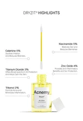 Serum Acnemy Dryzit 30ml - Hỗ trợ cải thiện mụn đầu đen, làm da mịn màng tự nhiên từ Niche Beauty Lab