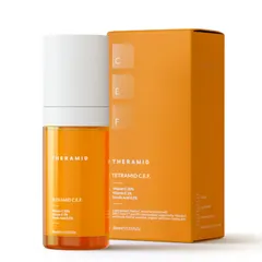 Serum Dưỡng Sáng Da Theramid Tetramid C.E.F - 20% Vitamin C, Chống Lão Hóa, Làm Mờ Thâm Nám, Phục Hồi Da Rạng Rỡ 30ml