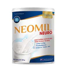 Sữa Bột Dinh Dưỡng Neomil Neuro 400g - Hỗ Trợ Tăng Tư Duy, Cải Thiện Trí Nhớ Cho Trẻ Em Và Người Lớn
