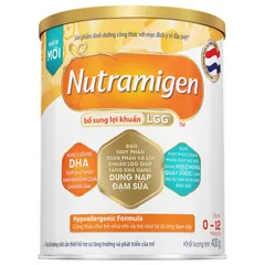 Sữa Enfamil Nutramigen LGG 400g - Dinh Dưỡng Hỗ Trợ Trẻ Dị Ứng Đạm Sữa & Lợi Khuẩn Cho Bé Từ Sơ Sinh đến 12 Tháng Tuổi
