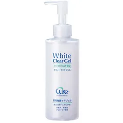 Tẩy Da Chết Vật Lý Cure White Clear Gel 200g - Sáng Da, Mờ Thâm Cho Da Nhạy Cảm, Chống Oxy Hóa, Chiết Xuất Thảo Dược
