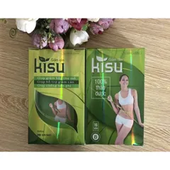 Viên uống giảm cân Kisu - Hỗ trợ kiểm soát cân nặng hiệu quả từ dược thảo tự nhiên, tăng cường trao đổi chất, 20 viên/hộp.