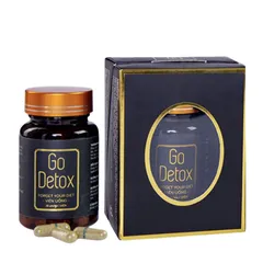 Viên uống Go Detox Giảm Cân Lành Mạnh - Hỗ Trợ Cải Thiện Vóc Dáng Săn Chắc Từ Chiết Xuất Thiên Nhiên, Hộp 28 Viên
