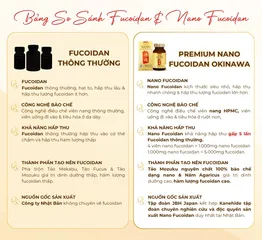 Viên uống Nano Fucoidan Okinawa Eikenbi - Tảo Nâu Bổ Sung Sức Khỏe, Tăng Cường Miễn Dịch, Hỗ Trợ Phục Hồi Sau Can Thiệp Y Tế