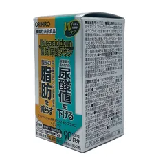 Viên Uống Hỗ Trợ Điều Trị Gout Orihiro Uric Acid Down 180 Viên - Chiết Xuất Hoa Cúc Giảm Acid Uric Trong Máu