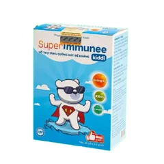 Cốm Hỗ Trợ Tăng Đề Kháng Super Immunee Kiddi Thái Minh - Giải Pháp Tăng Cường Miễn Dịch Cho Trẻ Em, Hộp 20 Gói