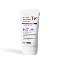 Kem Chống Nắng Pretty Skin Hydra B5 Exosome Tone Up SPF 50+ PA++++ - Hiệu Chỉnh Tone Da, Dưỡng Ẩm Cho Mọi Loại Da