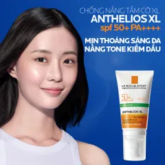 Kem Chống Nắng La Roche-Posay Anthelios XL SPF 50+ - Bảo Vệ Da Nhạy Cảm, Chống Nắng Tia UVA/UVB, Kiểm Soát Dầu, Không Gây Bí Da 50ml