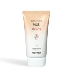 Kem Chống Nắng Nâng Tone Pretty Skin Gangnam Watery Mild Sun Cream SPF 50+ PA++++ - Bảo Vệ Da Tối Ưu, Mang Lại Làn Da Tươi Sáng