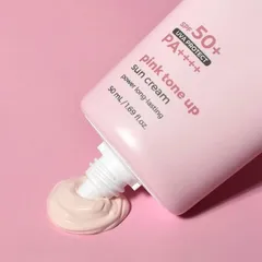 Kem Chống Nắng Nâng Tone Pretty Skin Pink Tone Up Sun Cream SPF 50+/PA++++ - Chống Nắng và Làm Sáng Da Tự Nhiên, Phù Hợp Với Da Nhạy Cảm