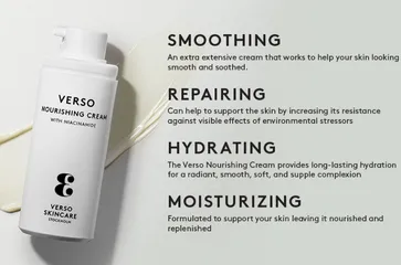 Kem Dưỡng Ẩm Phục Hồi Da Chuyên Sâu Verso Nourishing Cream - Giải Pháp Cấp Ẩm và Khôi Phục Da Rạng Rỡ 50ml