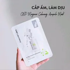 Mặt Nạ Cấp Ẩm Dịu Da CNP Laboratory Mugener Calming Ampule Mask - Hộp 10 Miếng Dưỡng Ẩm Chuyên Sâu Cho Da Nhạy Cảm