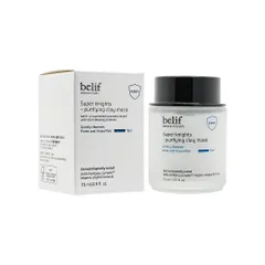 Mặt Nạ Đất Sét Belif Super Knights Purifying Clay Mask 75ml - Làm Sạch Lỗ Chân Lông, Kiểm Soát Dầu Mụn, Da Khỏe Mại