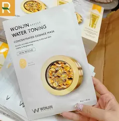 Mặt Nạ Dưỡng Trắng Trẻ Hóa Da Wonjin Effect Water Toning - 18 Vitamin Cung Cấp Độ Ẩm và Làm Sáng Da, Ngừa Mụn