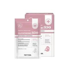 Mặt nạ Pretty Skin Glutathione 350 - Dưỡng trắng, làm đều màu da, cấp ẩm, chống lão hóa, phù hợp mọi loại da