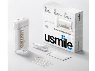 Máy Tăm Nước Sóng Siêu Âm Usmile C10 - Thiết Bị Chăm Sóc Răng Miệng Độc Đáo, Pin Sạc Tiện Lợi, 4 Chế Độ Làm Sạch Linh Hoạt