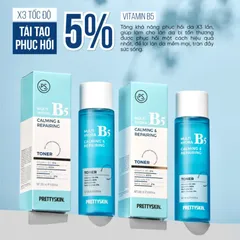 Nước Hoa Hồng Cấp Ẩm Pretty Skin Multi Hydra B5 - Phục Hồi, Làm Dịu Da Nhạy Cảm, Dưỡng Ẩm Tối Ưu 205ml